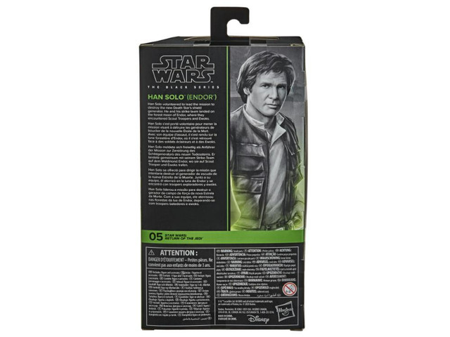 Star Wars The Black Series Han Solo Endor. New in package. in Toys & Games in Trenton - Image 2