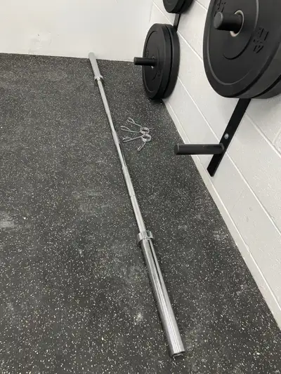 Brand New 7 Ft Olympic Barbells 2" 45 lbs for sale $100, View more