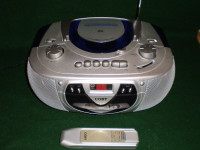 Boomboxes - CD Radio Cassette Recorder Player, Coby, Sony