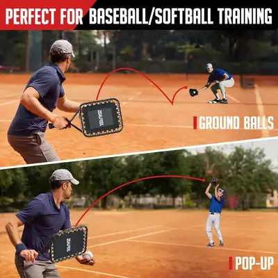 Baseball Racket for Fly Ball 19-Ounce Fungo Racket Baseball/Soft, View more