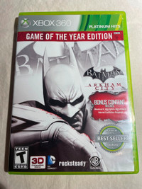 Batman Arkham City Game of the Year Edition GOTY (XBOX 360)