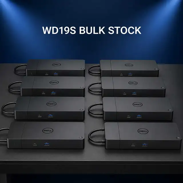 Dell WD19S Docking Station with 180W Power Supply in Laptop Accessories in Mississauga / Peel Region - Image 2