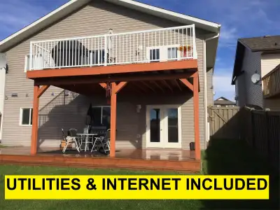 ALL UTILITIES & INTERNET INCLUDED 2 Bed, 1 Bath Lower Suite in O'Brien Available Now! *If you would...