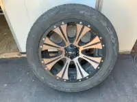 GMC Canyon 20” Rims with tires 265/50/20.