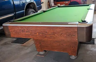 Hustler - Pool Table - 8’ - Built by “Hustler Manufacturing”, View more