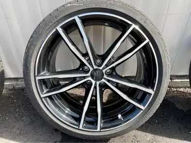 Includes: - 4 BMW OEM Rims - 5 Pirelli Cinturato RF Tires 19inch M Sport rims for 3 series or 4 seri...
