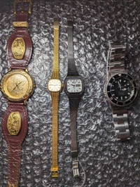 Watches (needs repair) - Rolex replica - $70 for all