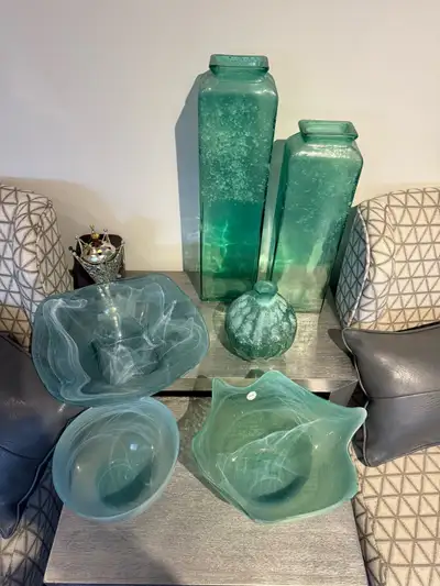 teal blue decor items, View more