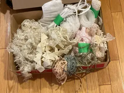 lace, trim, etc., View more