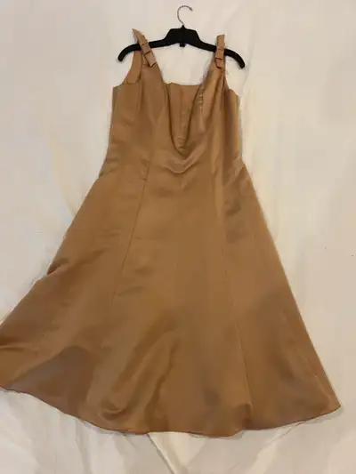 Gold Alfred Angelo gown - ALTERED, FITS 12-14 PETITE, View more