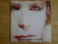 7'' vinyle Pet Shop Boys it's alright France 1989 mint as new