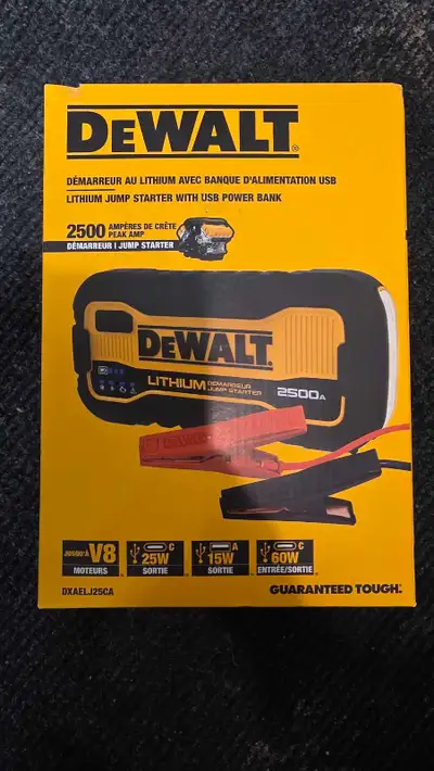 Dewalt 2500 Amp Booster Pack for 12V, View more