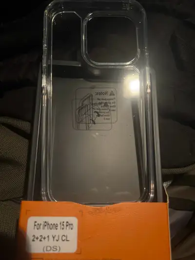 iPhone 15 pro 5 in 1 clear case, View more