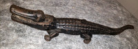 Cast Iron Alligator 15"