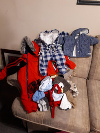 baby snowsuit, fall/spring coats
