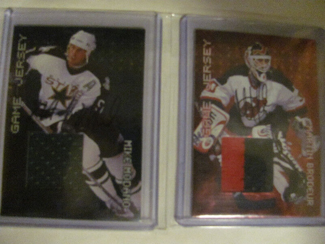 98-99 & 99-00 BE-A-PLAYER JERSEY/AUTO ?/10 CARDS in Hobbies & Crafts in Leamington - Image 3