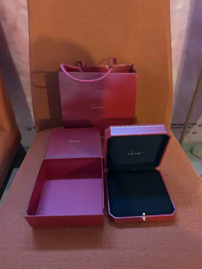 Cartier necklace box, View more