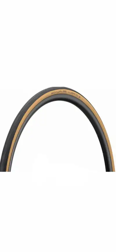 New 700c x25 Schwalbe Lugano II Road Bike Tires Tan Wall 700x25 , View more