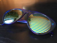 FIORUCCI sunglasses - lunettes de soleil NEW WAVE vintage (1981)