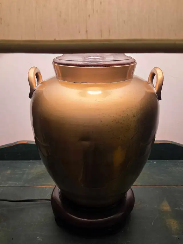 Vintage Wildwood brass table lamp (USA) in Indoor Lighting & Fans in City of Toronto - Image 6