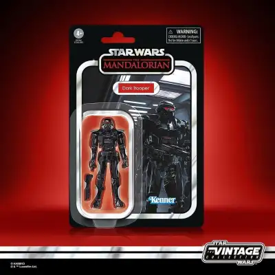Star Wars the Vintage Collection Mandalorian Dark Trooper Figure, View more