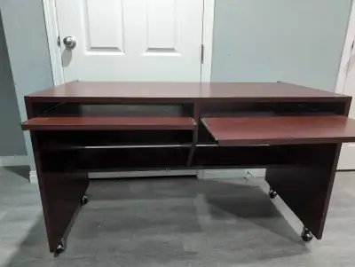 computer desk in meticulous condition, View more