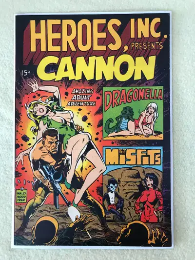 Heroes Inc Presents Cannon No # and #2 (Wally Wood, Steve Ditko), View more