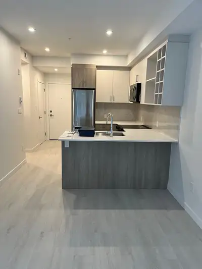 One bedroom with flex new apartment for rent