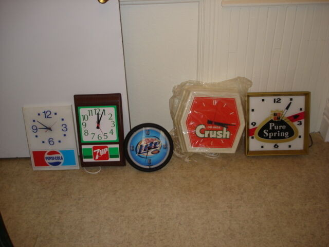 Horloge de liqueur et de bière, pancarte, push bar, push plate dans Art et objets de collection  à Shawinigan - Image 2