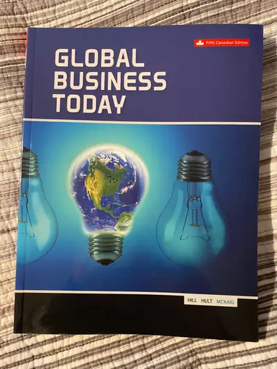 Like NEW, Zero notes or highlight markings inside, 5th Canadian Edition by Hill, Hult and McKaig $50...