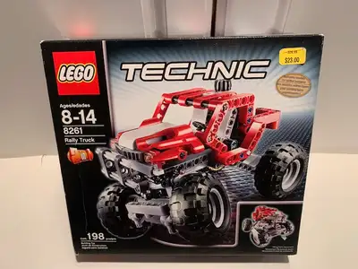 Lego Technic - Rally Truck #8261 - New, Unopened. Please note there is a crease/ indent on the front...