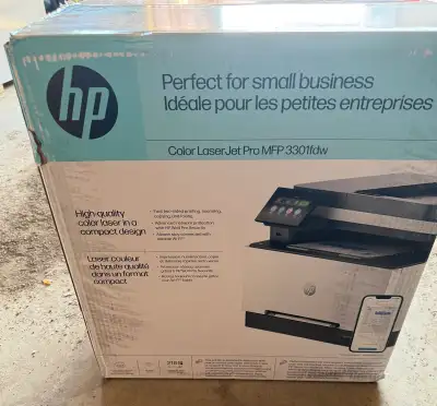 HP colour Laserjet MFP 3310fdw printer (New), View more