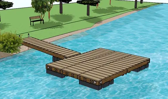 DIY - Ensemble de quais 4'x16' SF-HD et 12'x16' F-HD - Thruflow in Patio & Garden Furniture in Granby - Image 7