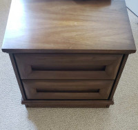 Wood nightstand 