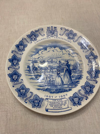 CANADIAN CENTENARY PLATE FOR SALE.