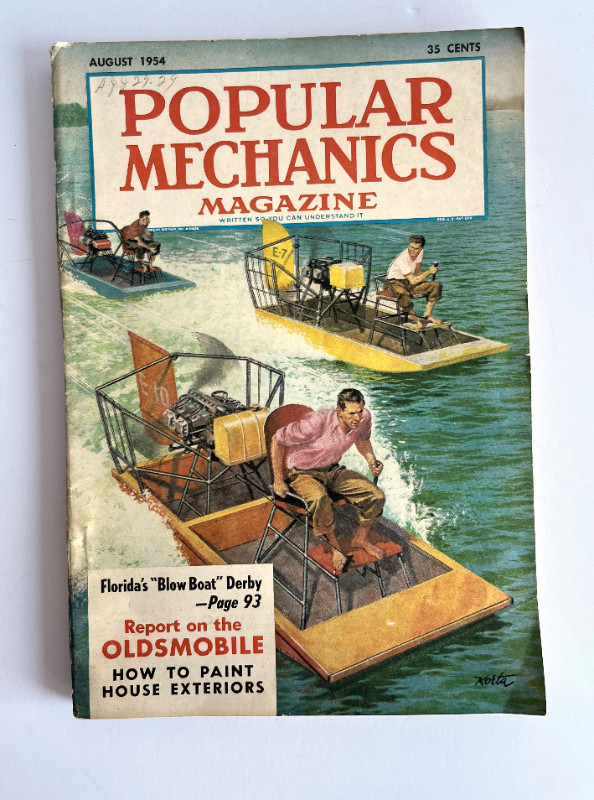 7 Vintage Popular Mechanics Magazines 1954, 1962, 1966 in Arts & Collectibles in Bedford