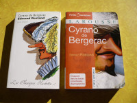 CYRANO DE BERGERAC ( $ 5.00 CHAQUE ) 2 LIVRES EDMOND ROSTAND