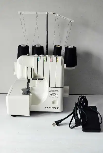 Euro Pro X Serger Sewing Machine Model-100-545-For Parts/Repair, View more