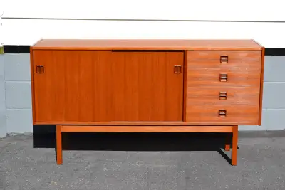 Mid Century Teak Sideboard, View more