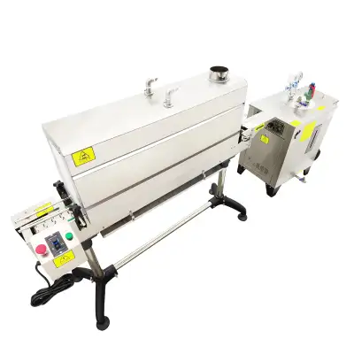 Steam Bottle Sleeve label Shrink Packaging Machine 057020, View more