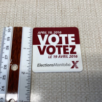 2016 Elections Manitoba Magnet