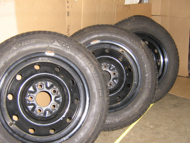 Winter tires & wheels 15 in fit  civic & others. Reduced in Auto Body Parts in Bedford - Image 4