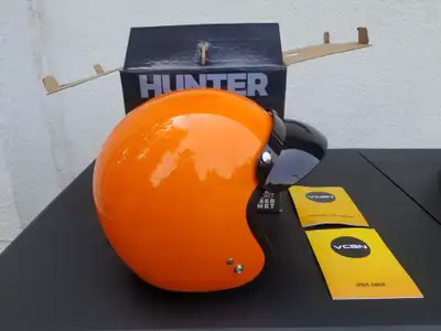 Selling a matched pair of VCAN HUNTER open-face helmets – one Medium (57–58 cm) and one Extra Large...