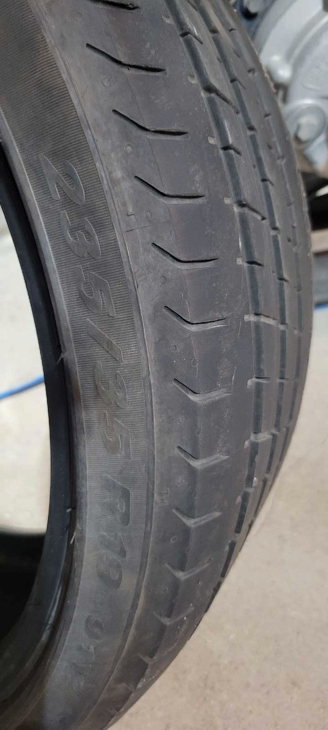 Pirelli P Zero - Decent, used condition - 2 available in Tires & Rims in Winnipeg - Image 2