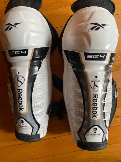 Shin guards. 12 inch (30cm)