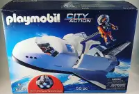 Playmobil 6196 City Action Space Shuttle with Light-up Boosters