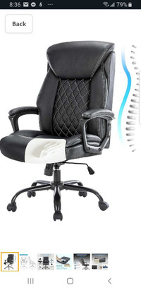 HESL Leather Office Chair-Brand New