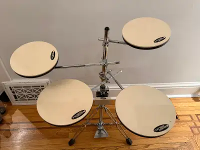 DW Go Anywhere 5-Piece Practice Pad Drum Kit, View more