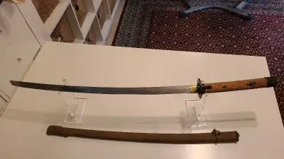 Original 1945 Late War Japanese NCO Samurai Sword Katana, View more