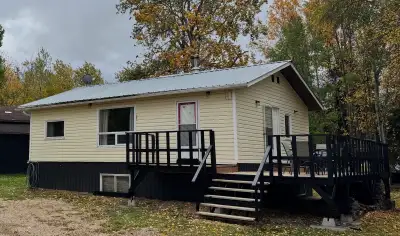 True North cabin at Sled Lake It’s a four season cabin heated by floor heat in the basement and a wo...